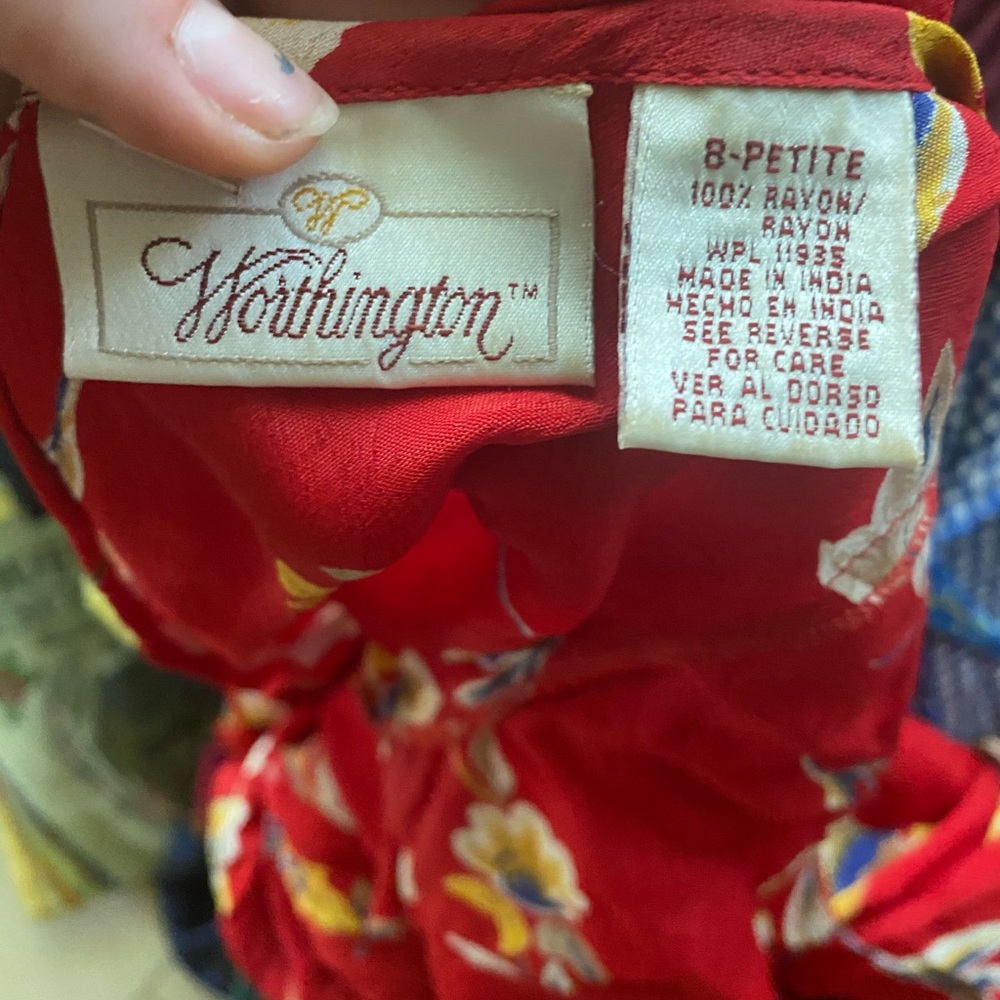 Vintage floral dress - Picture 2 of 10